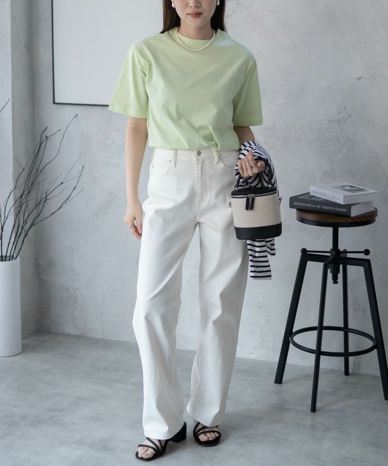 nAvy 無地クルーTシャツ レディース商品画像-22