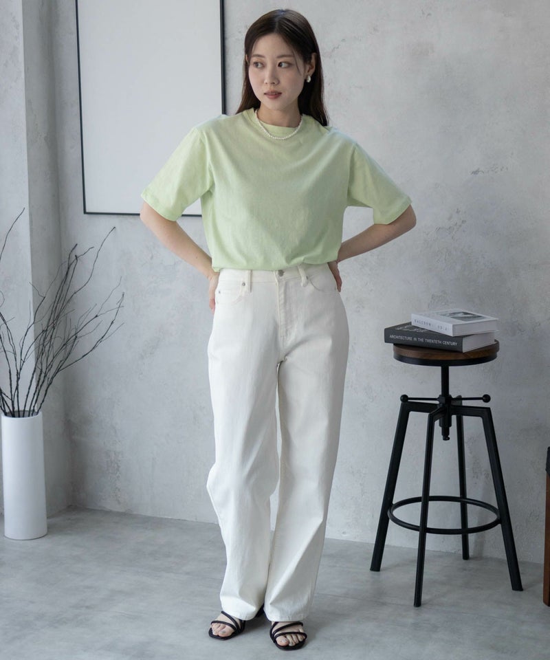 nAvy 無地クルーTシャツ レディース商品画像-38