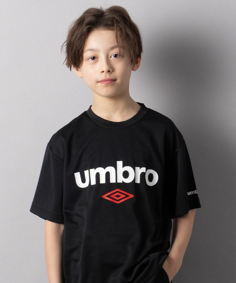 umbro  両面ロゴプリントTシャツ キッズ メール便 対応商品商品画像-2