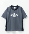 umbro Vネック配色切り替えTシャツ キッズ メール便 対応商品商品サムネイル-8