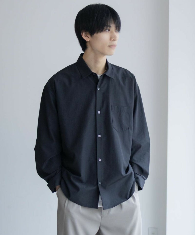 URBAN COLLECTION AIR Smoosy レギュラーカラーシャツ メンズ商品画像-1