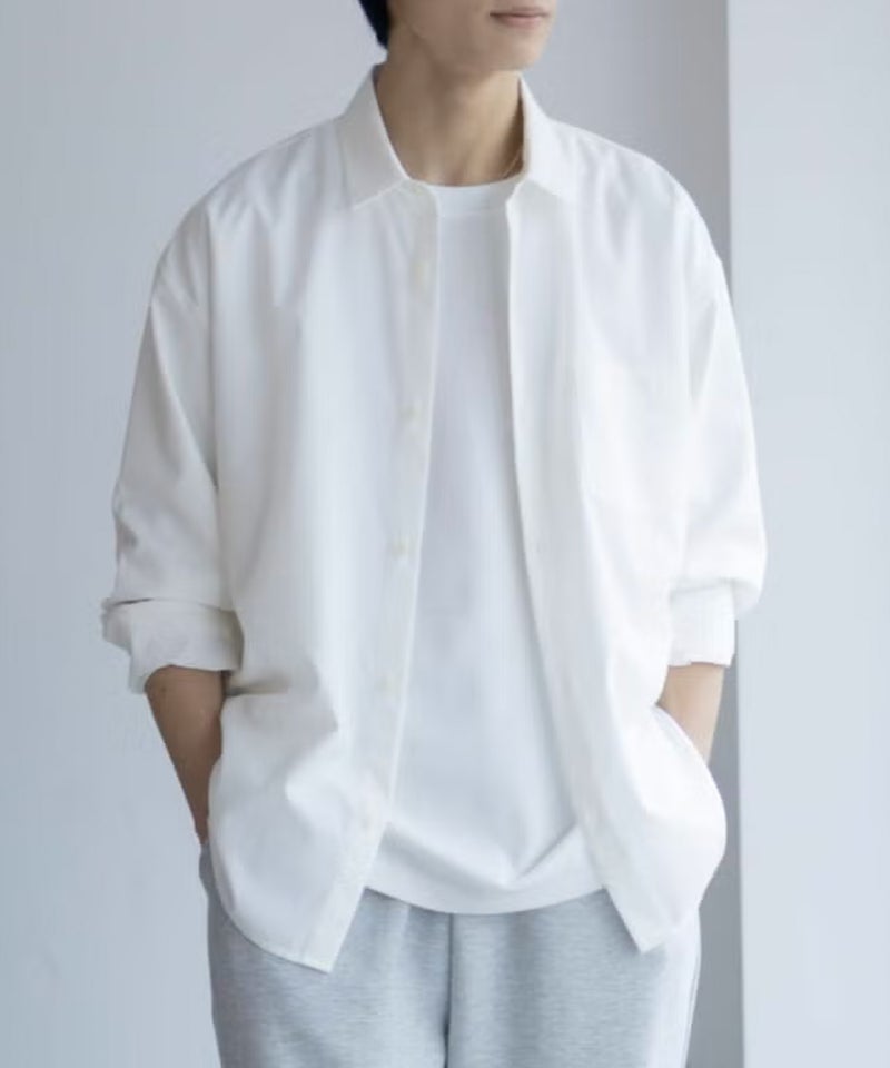 URBAN COLLECTION AIR Smoosy レギュラーカラーシャツ メンズ商品画像-2