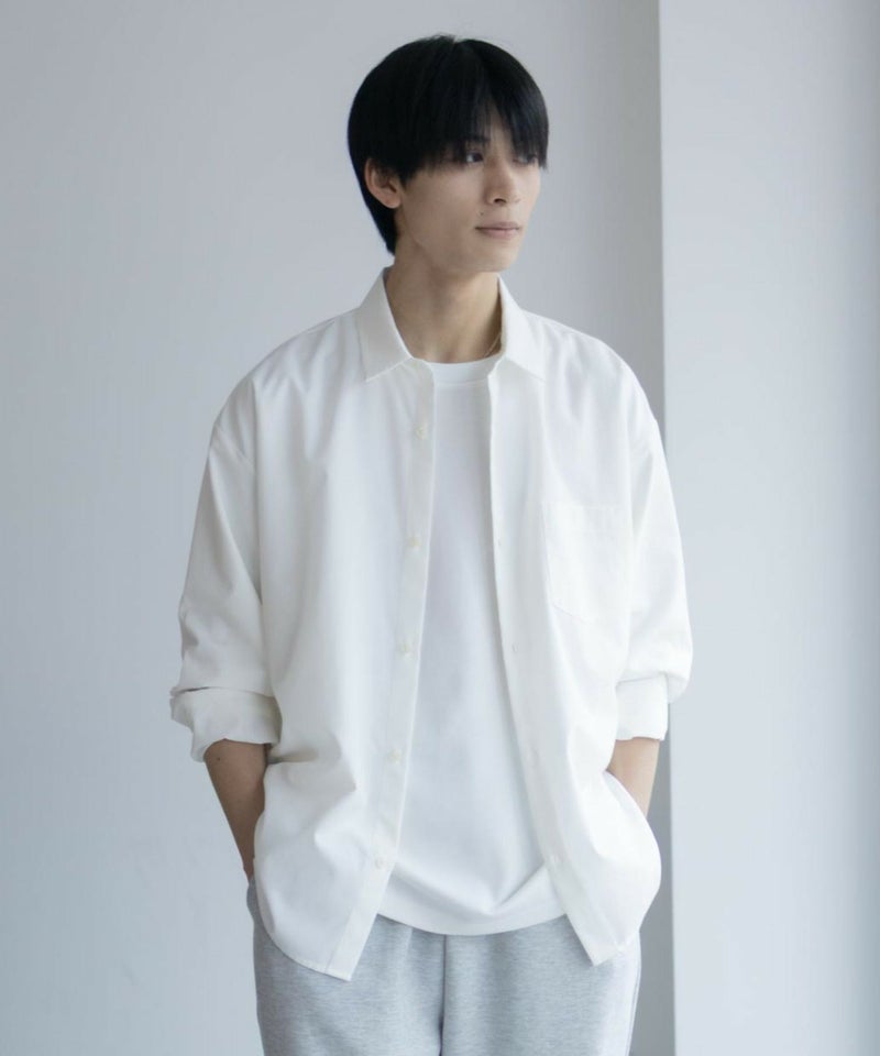 URBAN COLLECTION  AIR Smoosy レギュラーカラーシャツ メンズ商品画像-2