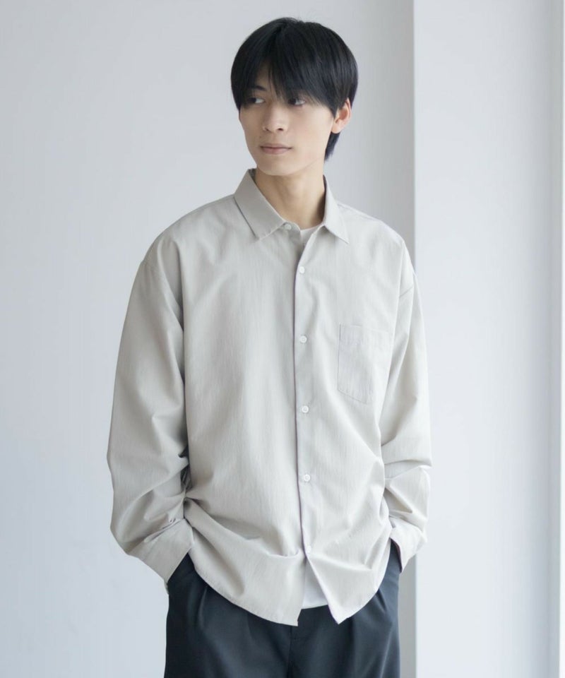 URBAN COLLECTION  AIR Smoosy レギュラーカラーシャツ メンズ商品画像-3