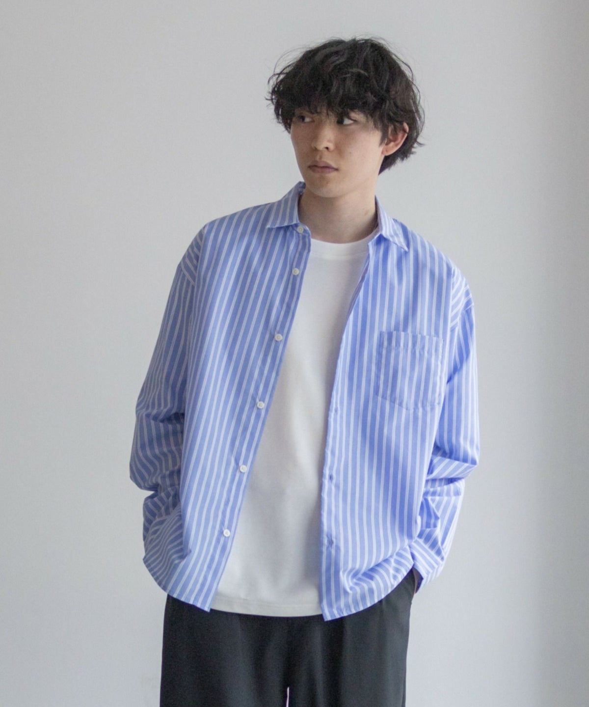 URBAN COLLECTION AIR Smoosy レギュラーカラーシャツ メンズ