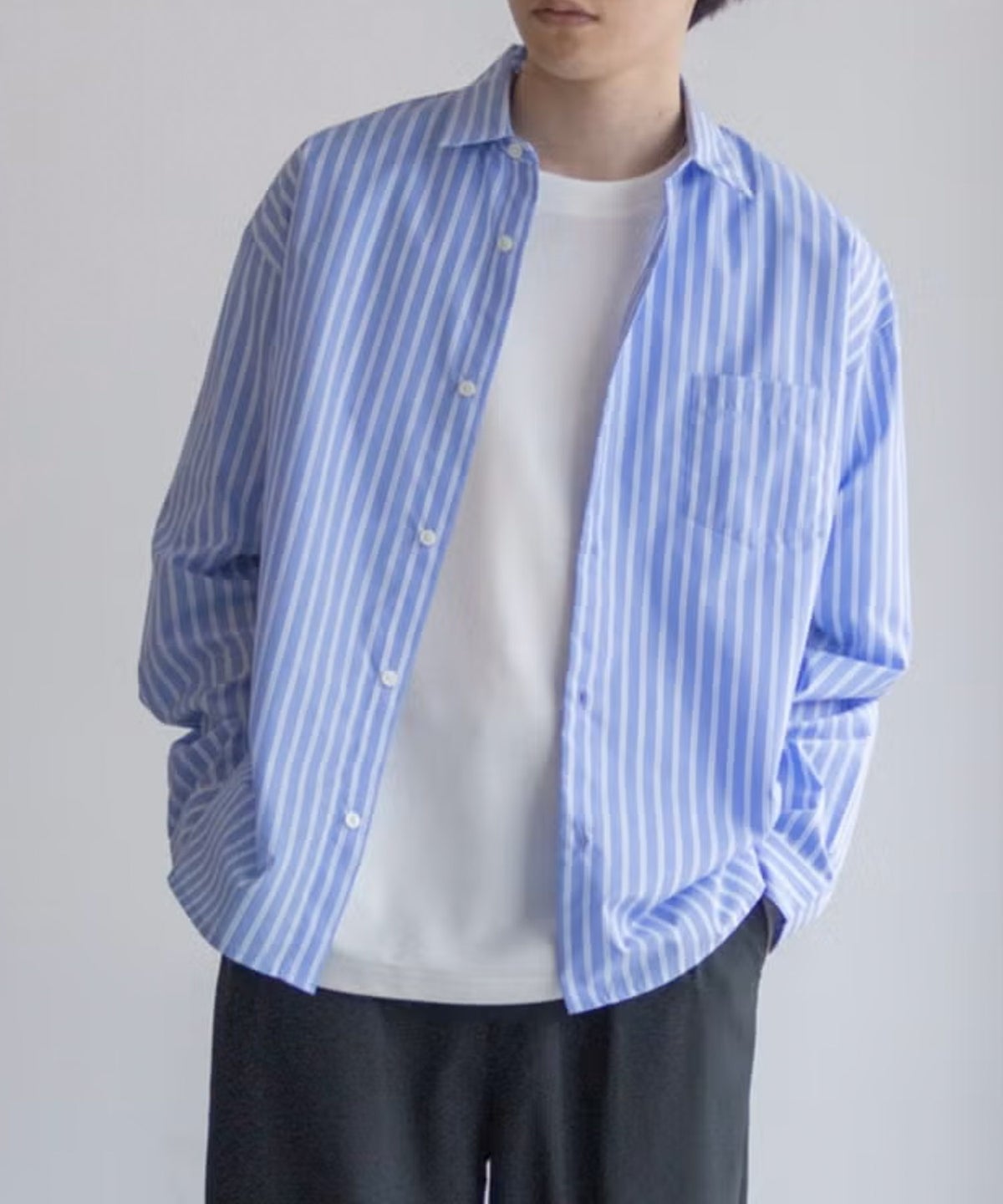 URBAN COLLECTION AIR Smoosy レギュラーカラーシャツ メンズ