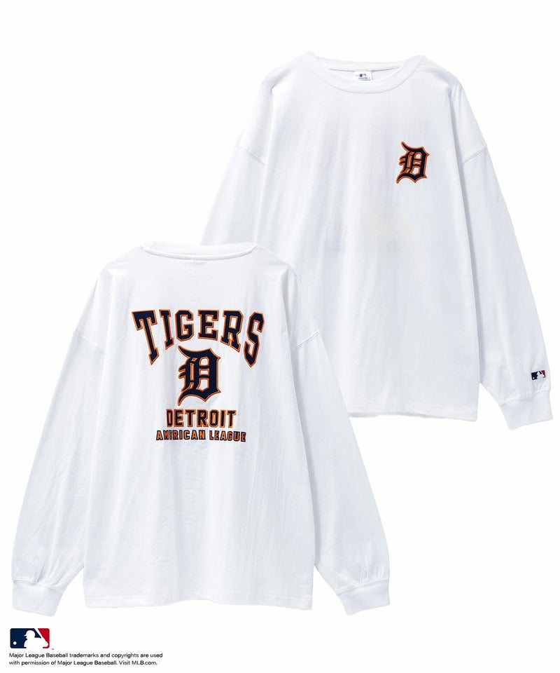 MLB ツイルワッペン長袖Tシャツ メンズ商品画像-2