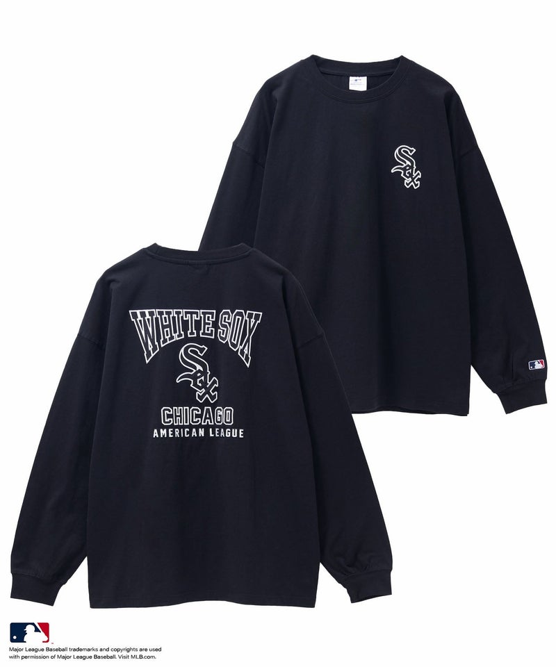 MLB ツイルワッペン長袖Tシャツ メンズ商品画像-4