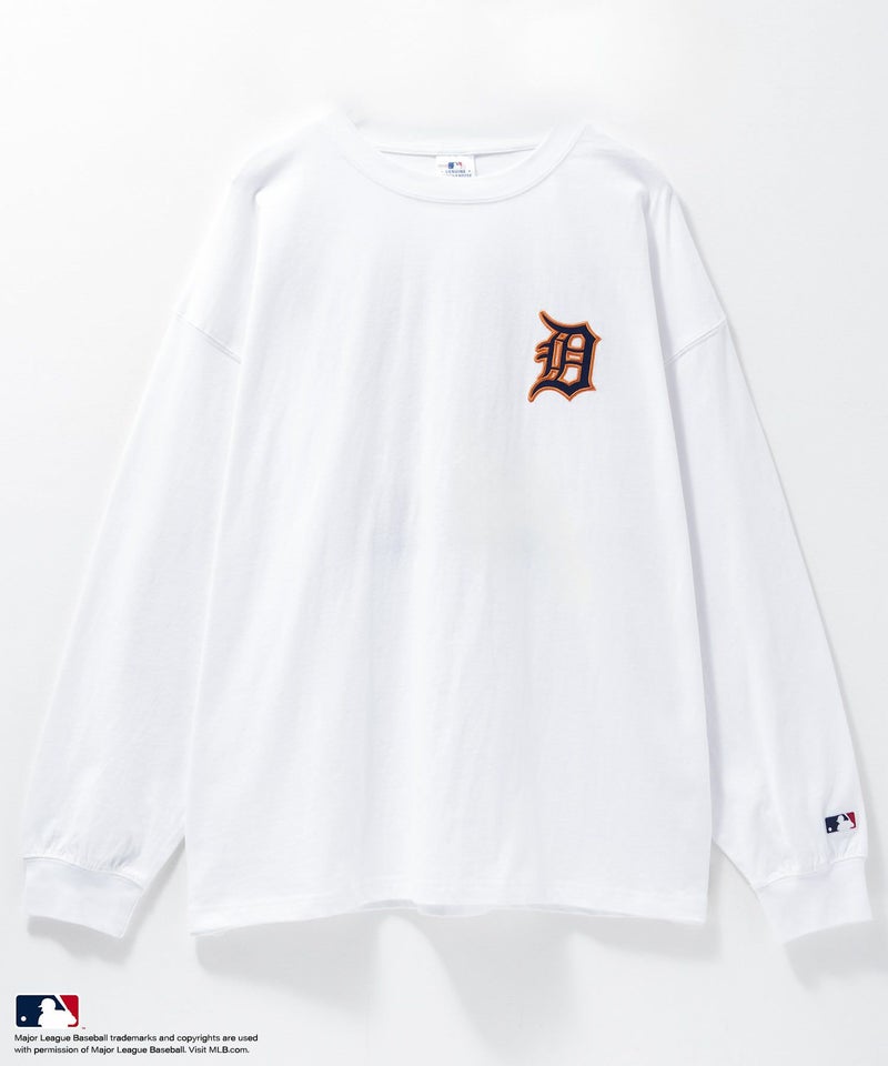 MLB  ツイルワッペン長袖Tシャツ メンズ商品画像-8