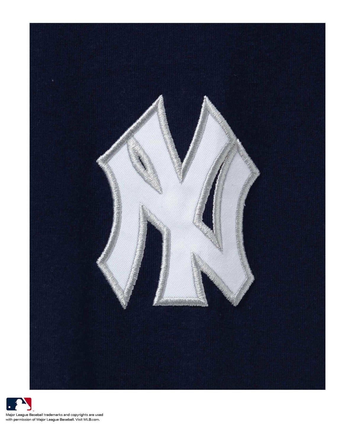 MLB ツイルワッペン長袖Tシャツ メンズ