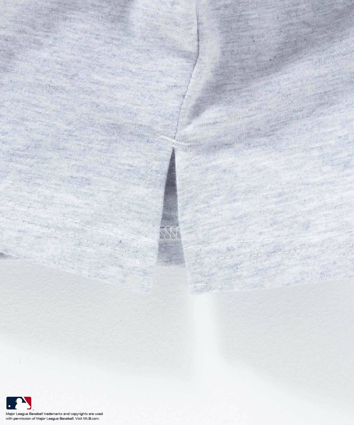 MLB ツイルワッペン長袖Tシャツ メンズ