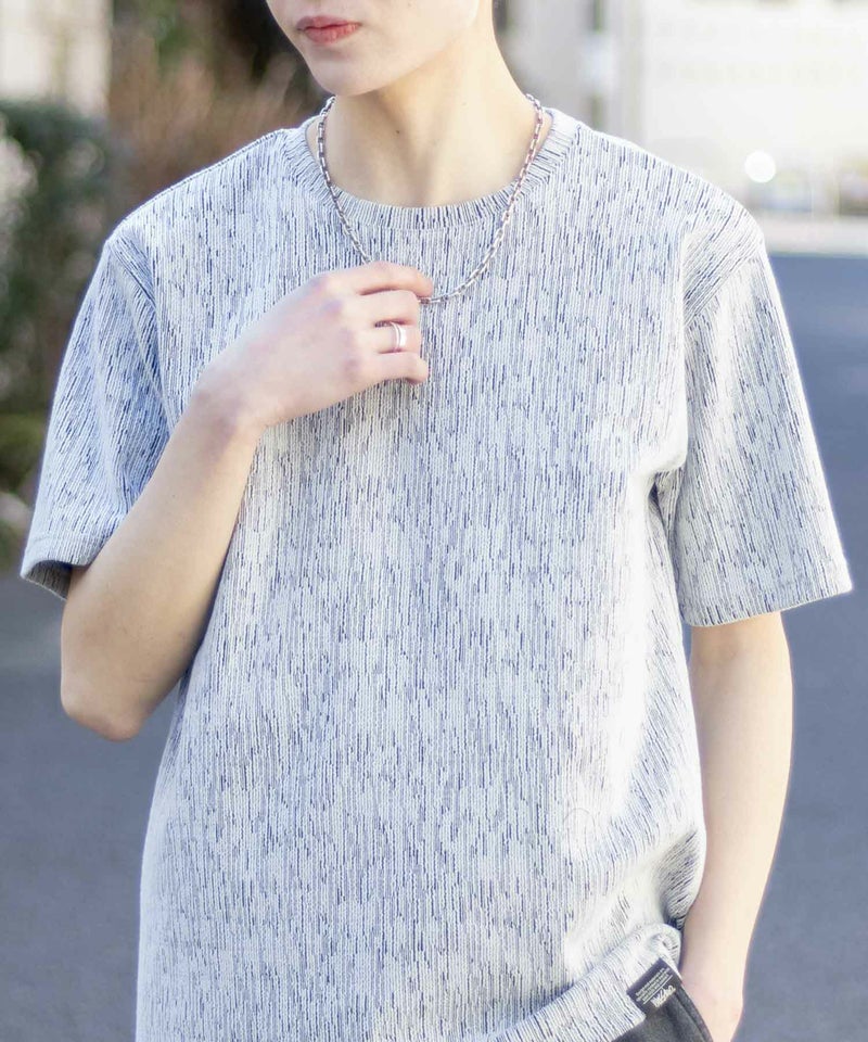 MOSSIMO ブロークンストライプTシャツ メンズ メール便 対応商品商品画像-1