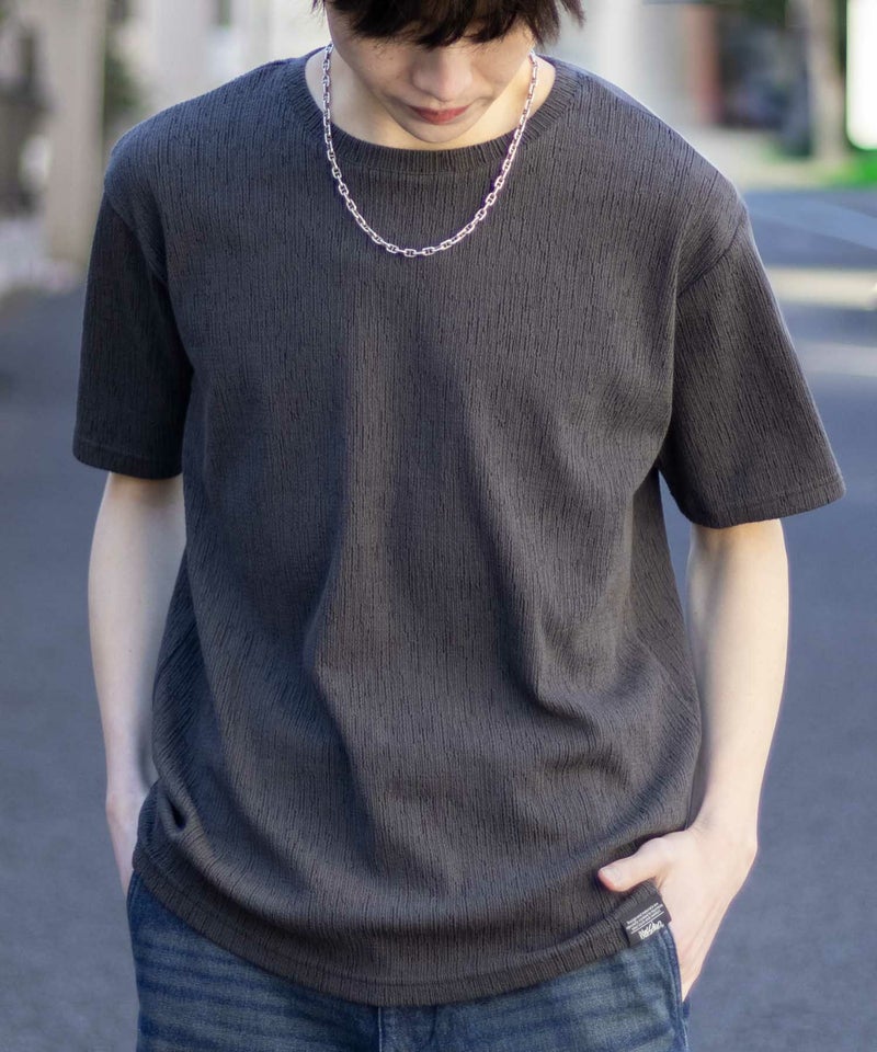 MOSSIMO ブロークンストライプTシャツ メンズ メール便 対応商品商品画像-2