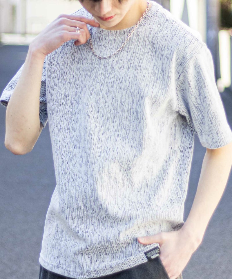 MOSSIMO ブロークンストライプTシャツ メンズ メール便 対応商品商品画像-3