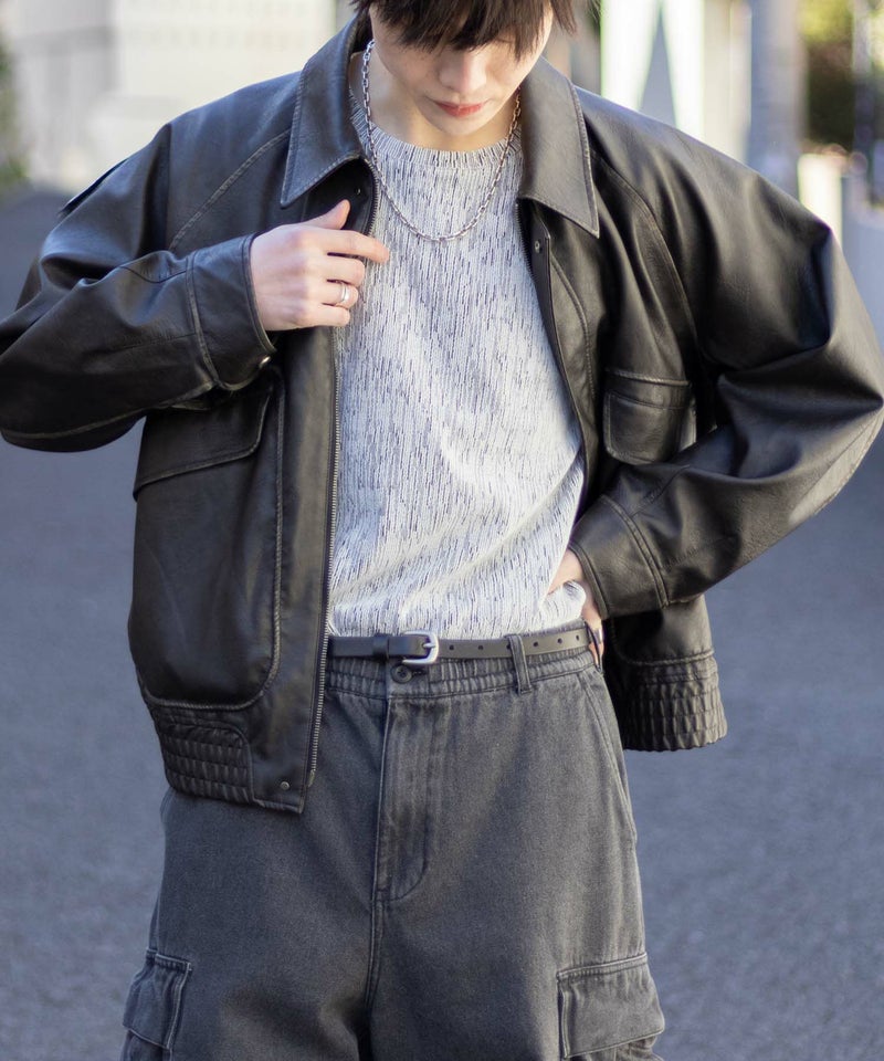 MOSSIMO ブロークンストライプTシャツ メンズ メール便 対応商品商品画像-6