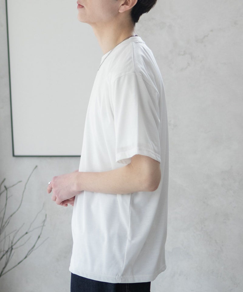 NAVY  天竺クルーレイヤードTシャツ メンズ商品画像-8