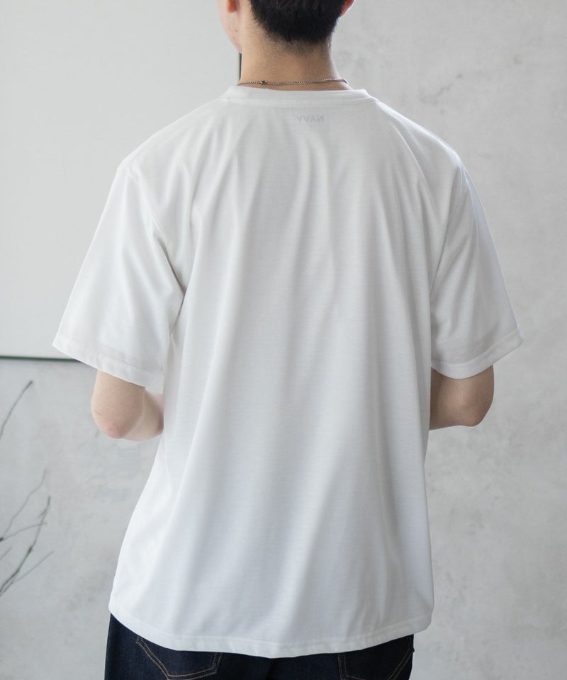 NAVY 天竺クルーレイヤードTシャツ メンズ商品画像-9