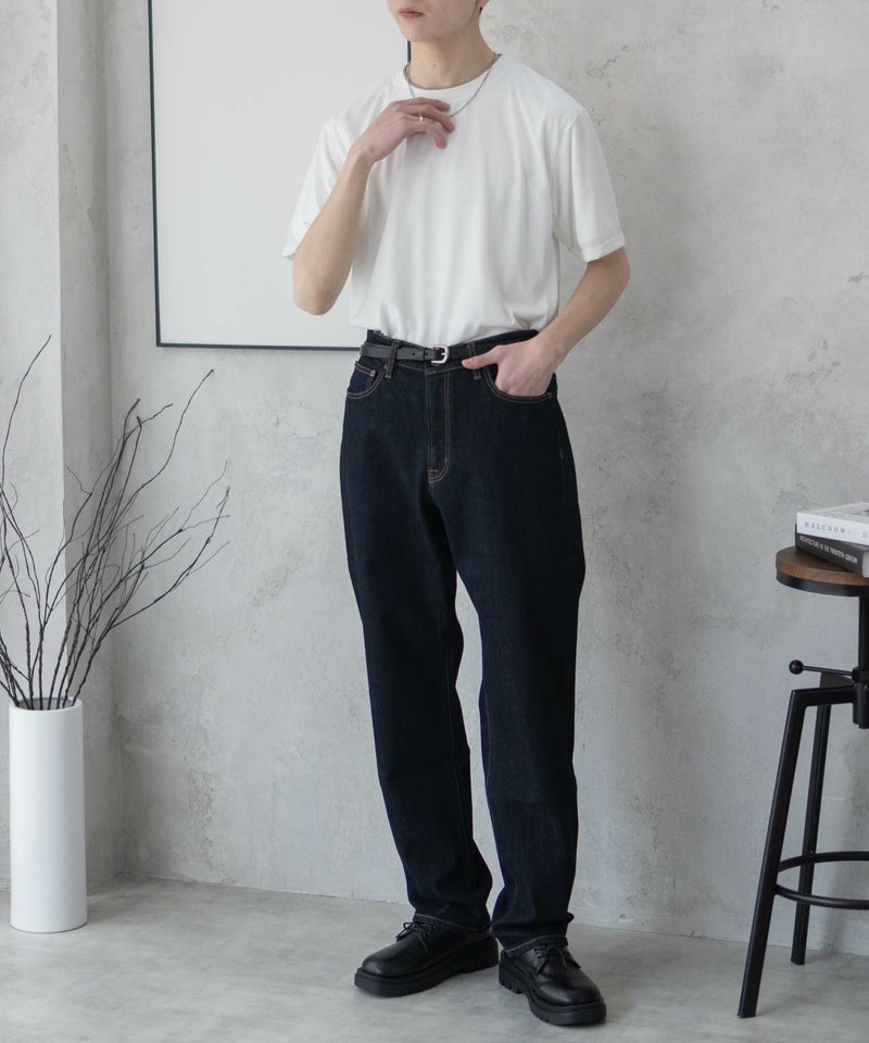 NAVY 天竺クルーレイヤードTシャツ メンズ商品画像-10