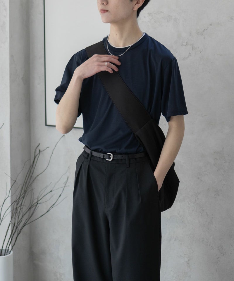 NAVY 天竺クルーレイヤードTシャツ メンズ商品画像-14