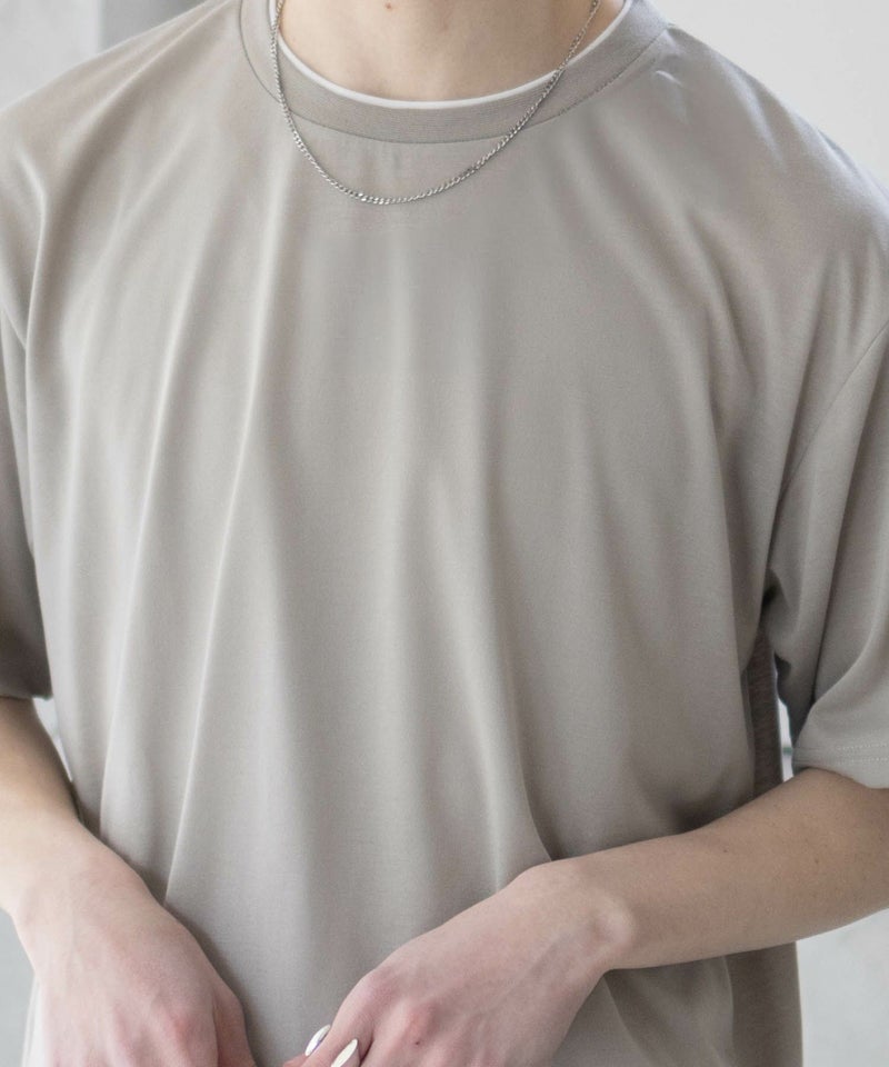 NAVY 天竺クルーレイヤードTシャツ メンズ商品画像-16