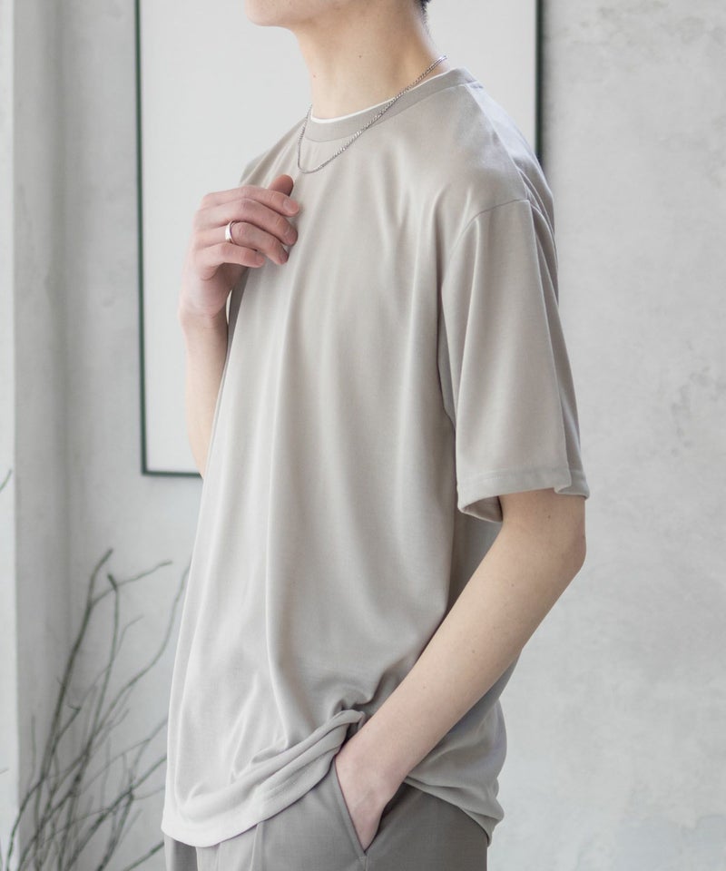 NAVY 天竺クルーレイヤードTシャツ メンズ商品画像-18