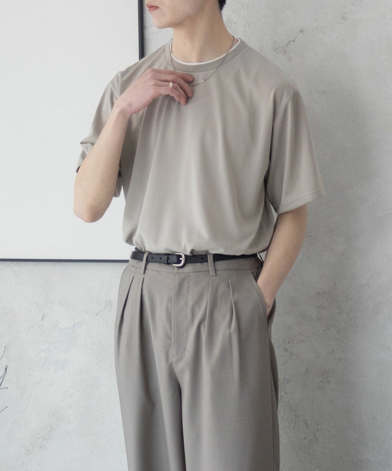 NAVY 天竺クルーレイヤードTシャツ メンズ商品画像-19