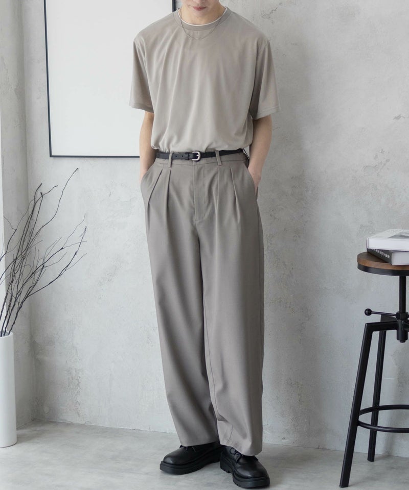 NAVY 天竺クルーレイヤードTシャツ メンズ商品画像-20