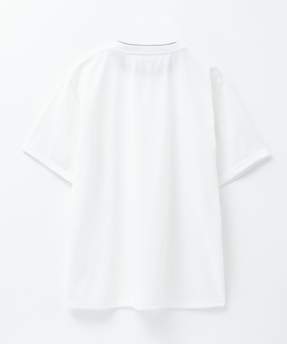 NAVY 天竺クルーレイヤードTシャツ メンズ