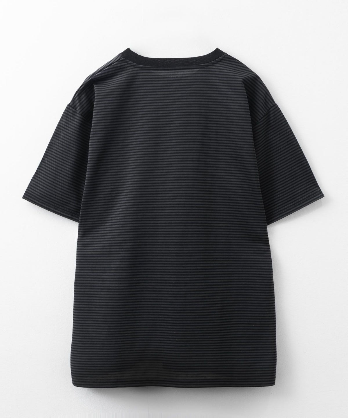 NAVY ボーダークルーTシャツ メンズ