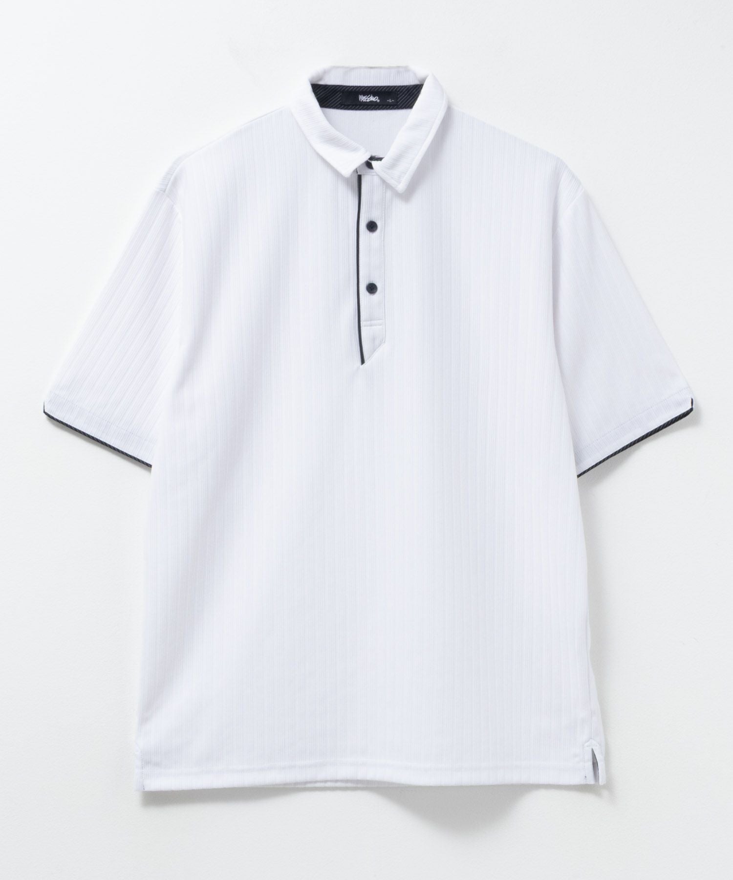 MOSSIMO 針抜きワイヤーポロシャツ メンズ