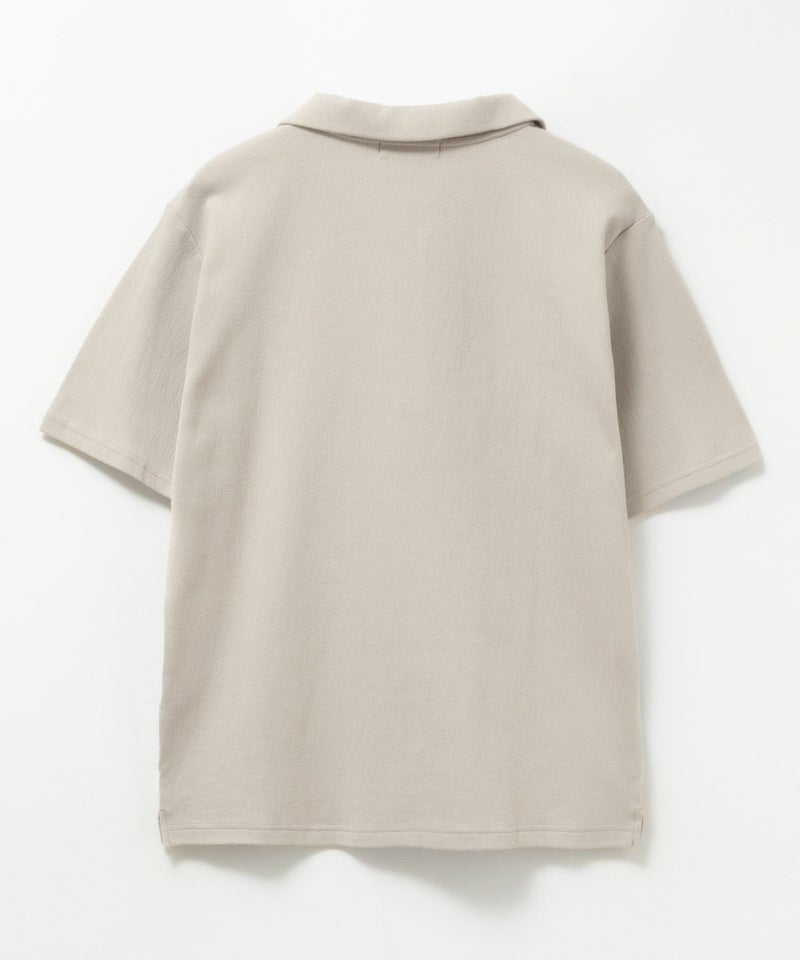 MOSSIMO  ジャガードジップポロシャツ メンズ商品画像-2