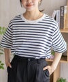 nAvy エブリーT ベーシックルーズTシャツ レディース メール便 対応商品商品サムネイル-3