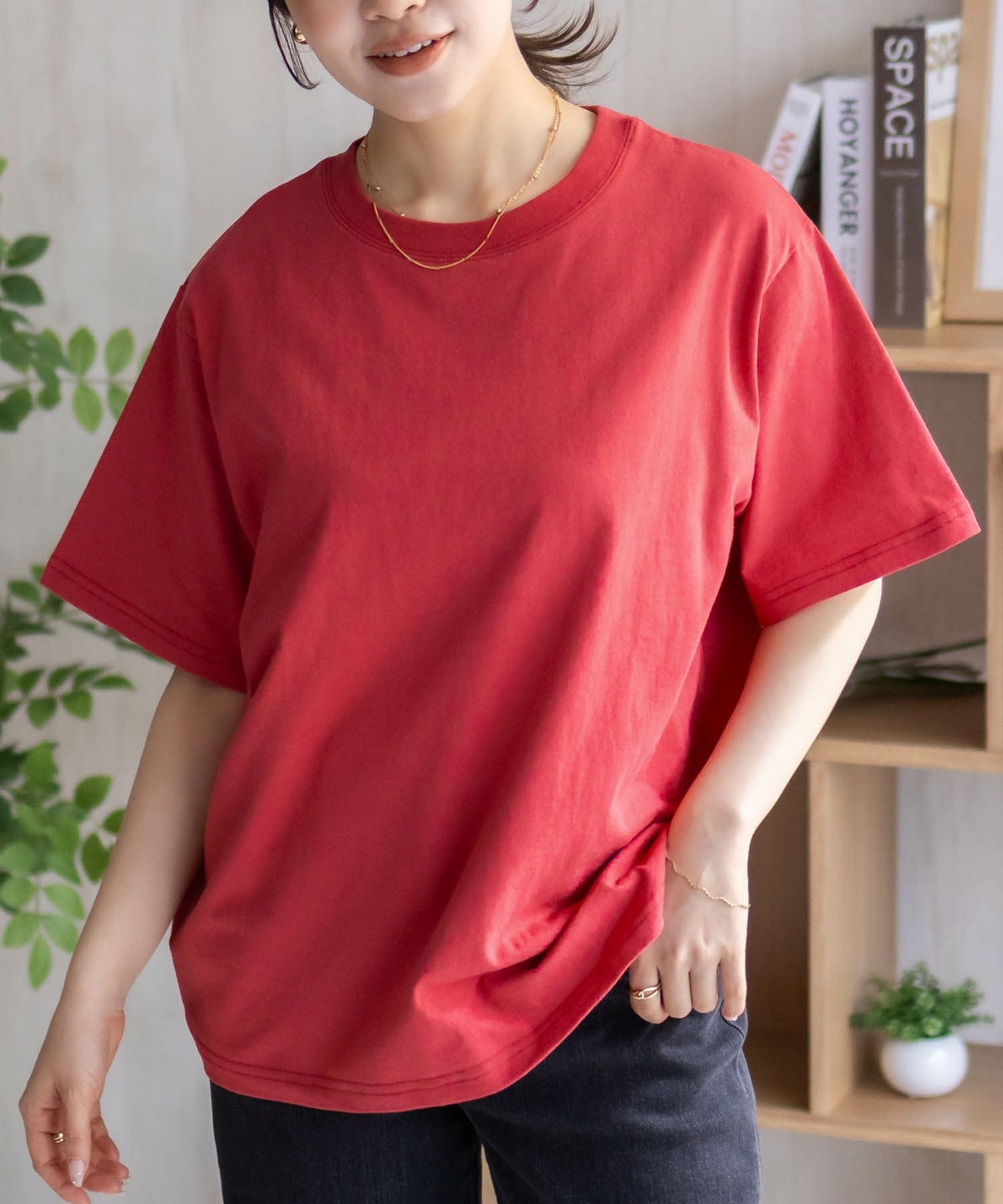 nAvy ベーシックルーズTシャツ レディース ネコポス 対応商品