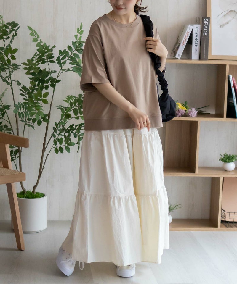 nAvy エブリーT 裾リブTシャツ レディース メール便 対応商品商品画像-26