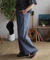 nAvy 毎日はきたくなるデニム「マイデニ」 イージーワイドパンツ レディース商品サムネイル-7