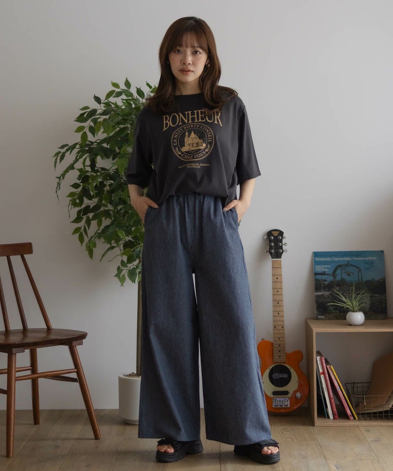 nAvy 毎日はきたくなるデニム「マイデニ」 イージーワイドパンツ レディース商品画像-28