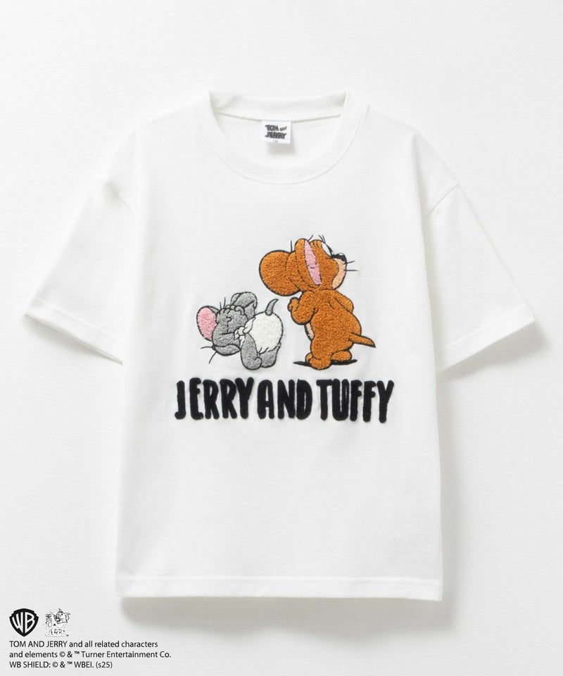 Tom and Jerry サガラワッペンTシャツ キッズ メール便 対応商品商品画像-1