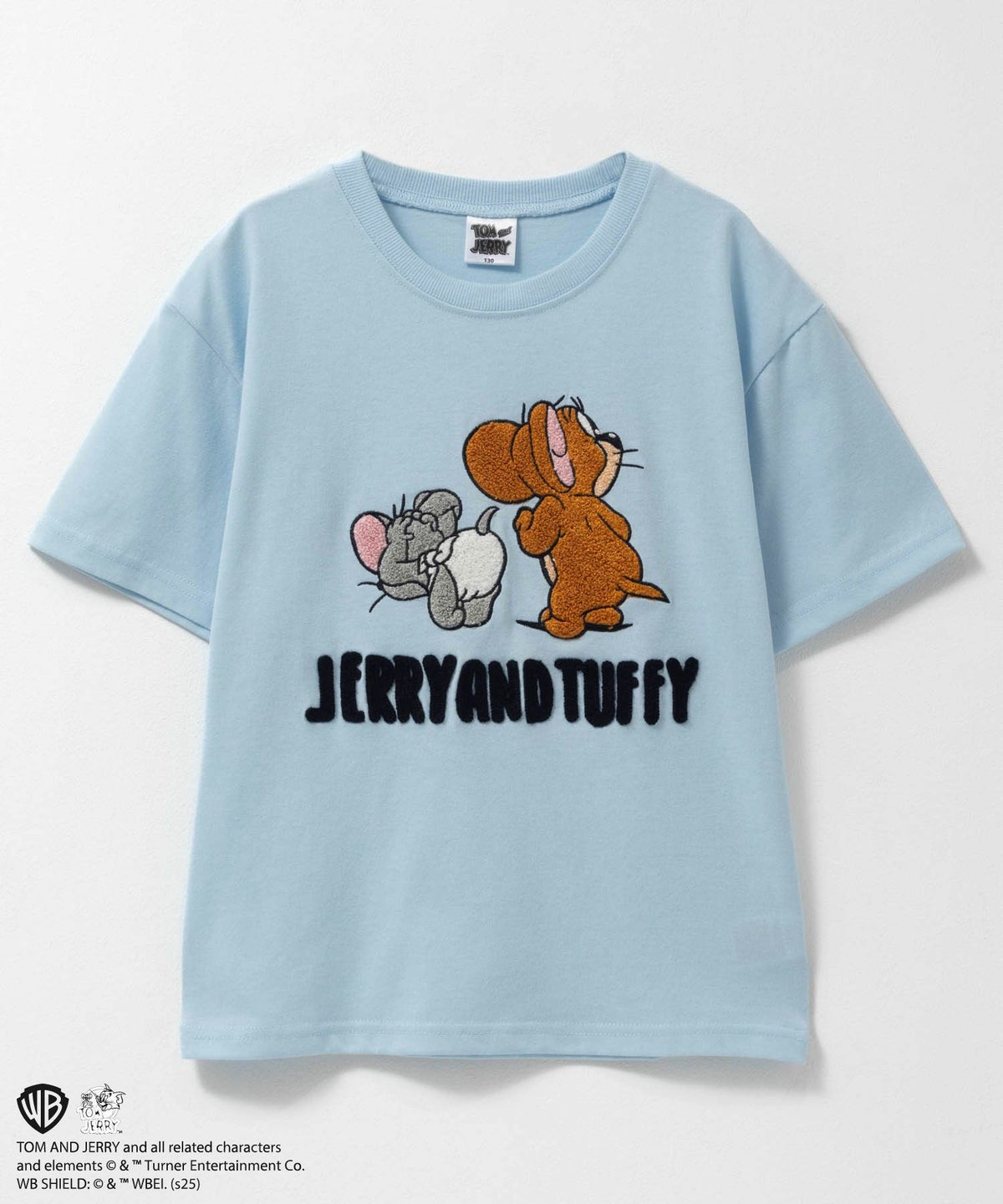 Tom and Jerry サガラワッペンTシャツ キッズ ネコポス 対応商品