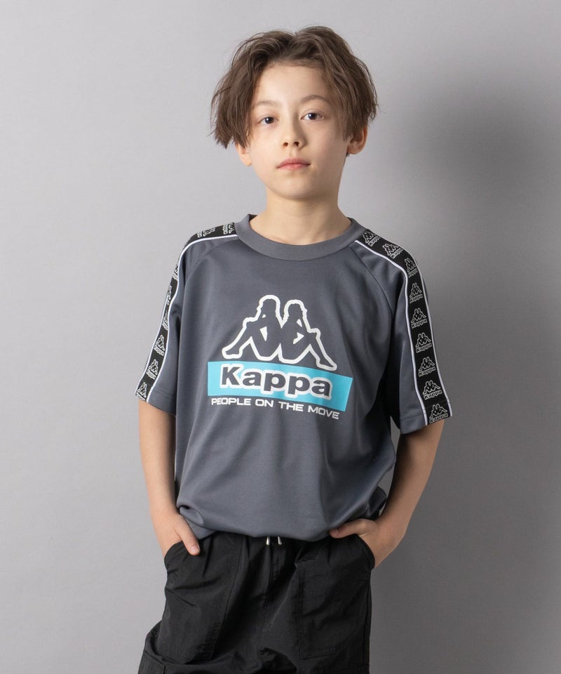 KAPPA  肩テープTシャツ キッズ メール便 対応商品商品画像-1