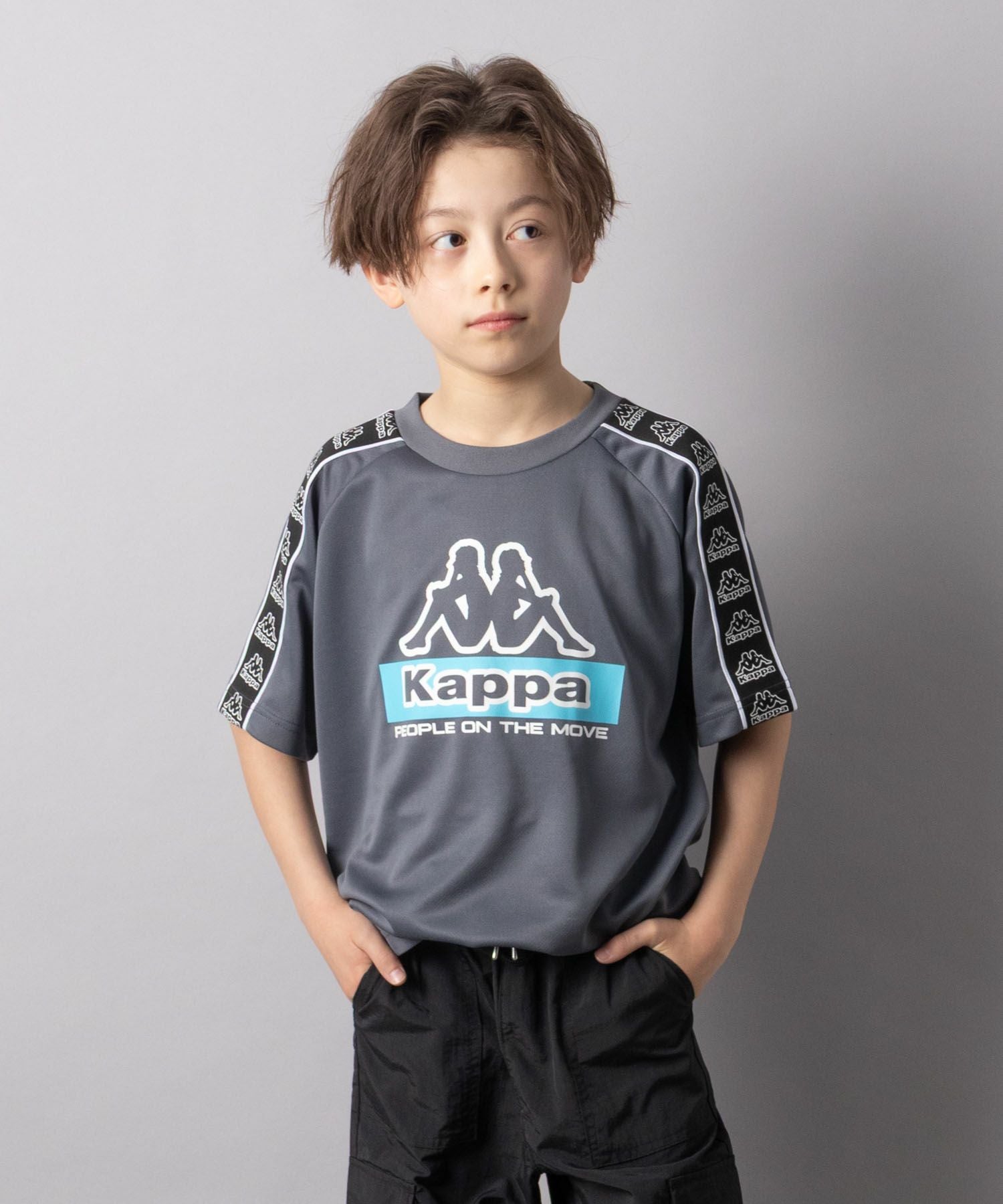 KAPPA 肩テープTシャツ キッズ