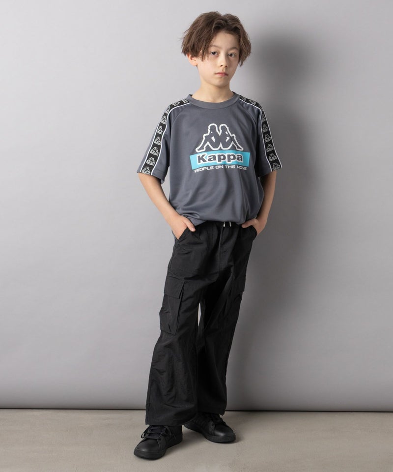 KAPPA 肩テープTシャツ キッズ メール便 対応商品商品画像-3