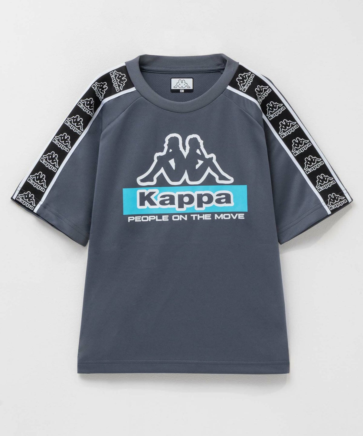 KAPPA 肩テープTシャツ キッズ ネコポス 対応商品
