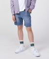 NAVY のびるモン ドロスト ストレッチデニムパンツ キッズ商品サムネイル-1