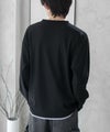URBAN COLLECTION 梨地フェイクレイヤード長袖Tシャツ メンズ商品サムネイル-8