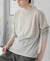 URBAN COLLECTION  梨地フェイクレイヤード長袖Tシャツ メンズ商品サムネイル-16