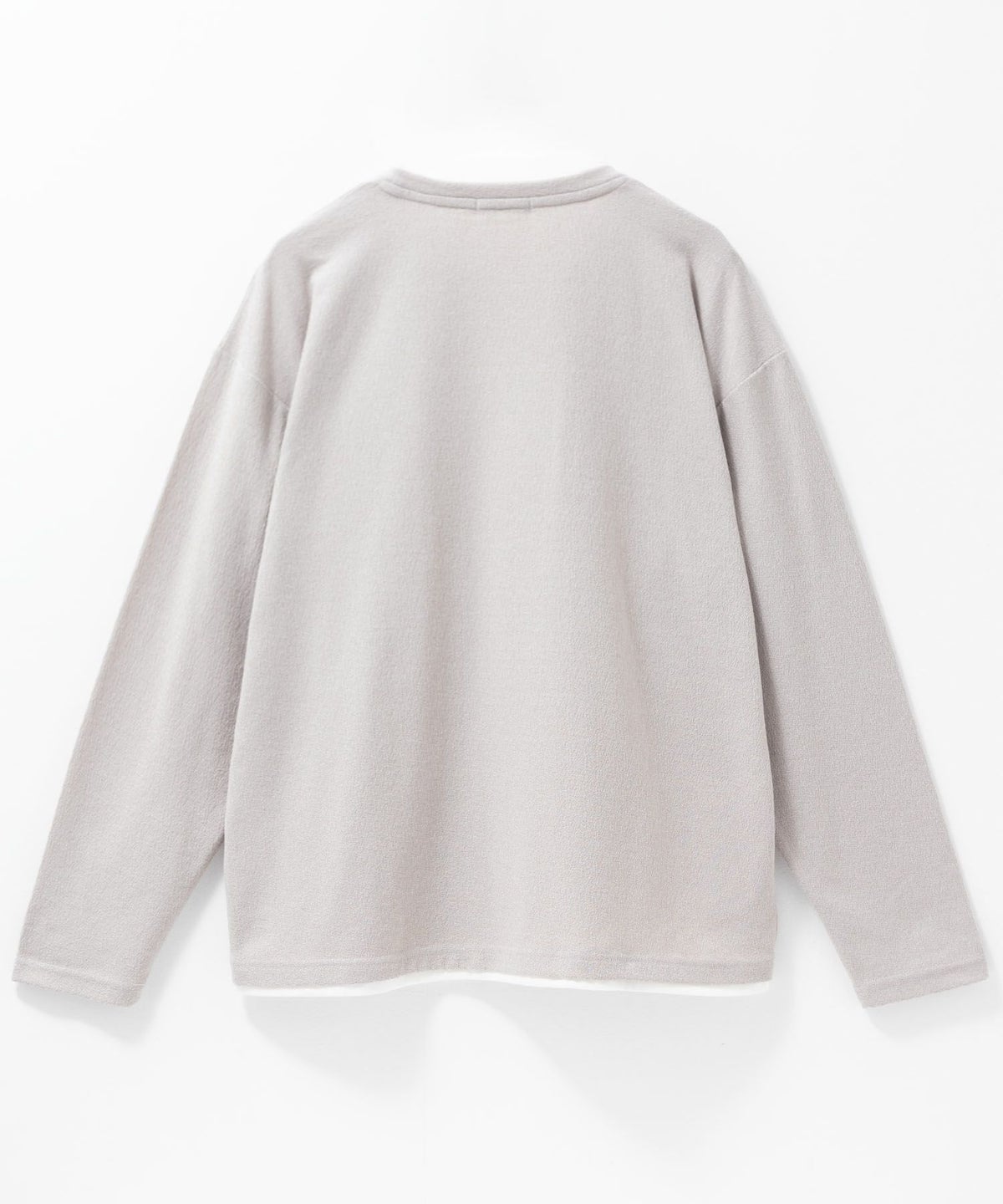 URBAN COLLECTION 梨地フェイクレイヤード長袖Tシャツ メンズ