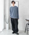URBAN COLLECTION  梨地フェイクレイヤード長袖Tシャツ メンズ商品サムネイル-26