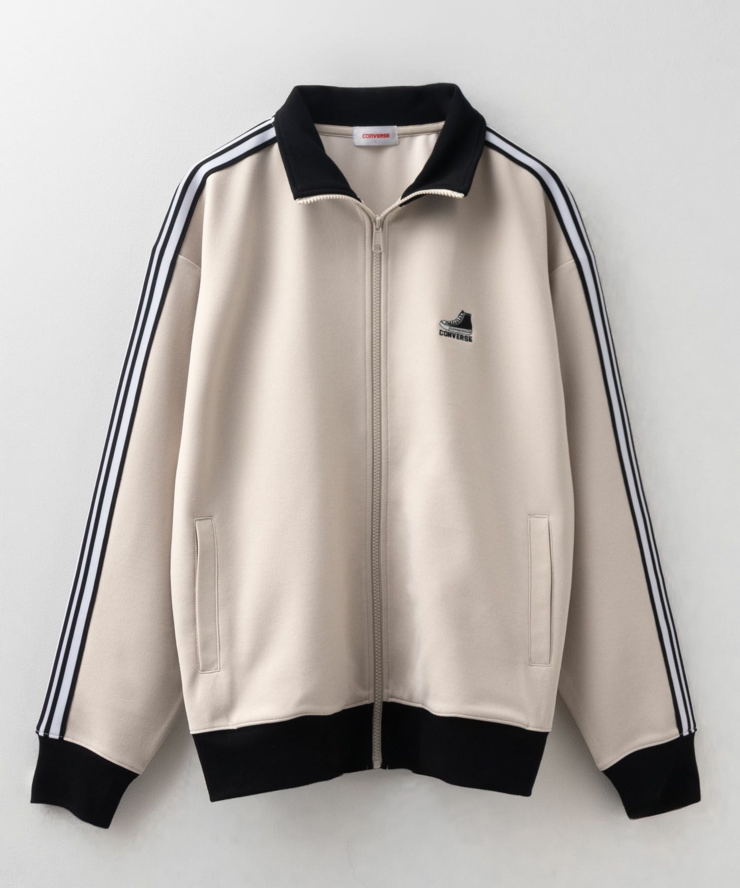 CONVERSE ポンチ素材 トラックジャケット メンズ