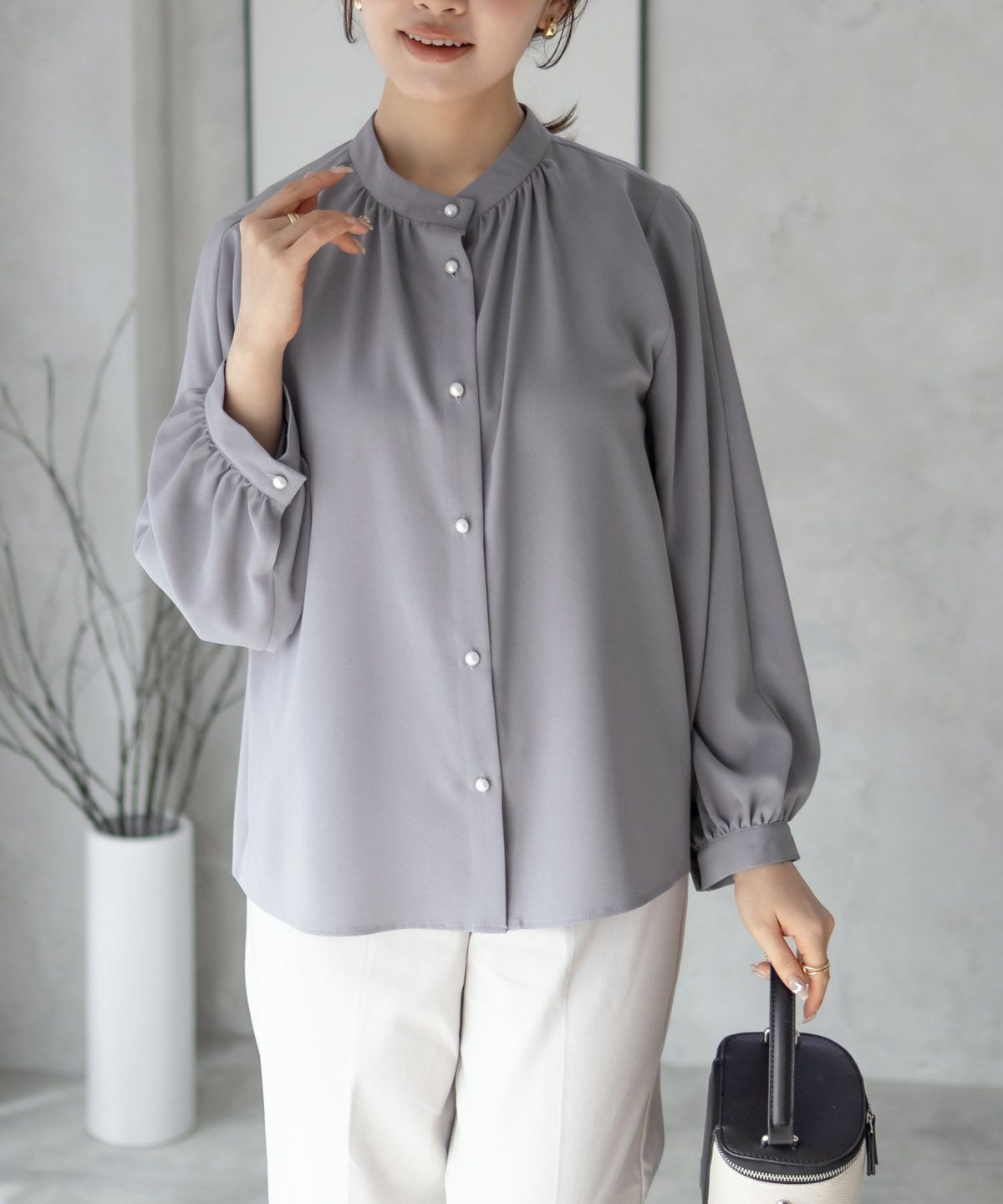 nAvy マルチウェイブラウス レディース