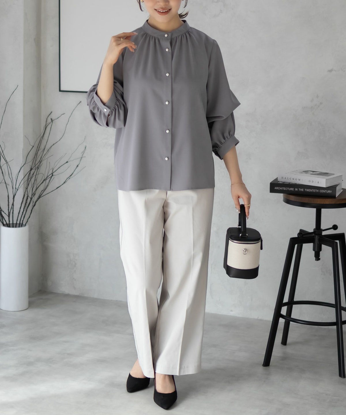 nAvy マルチウェイブラウス レディース